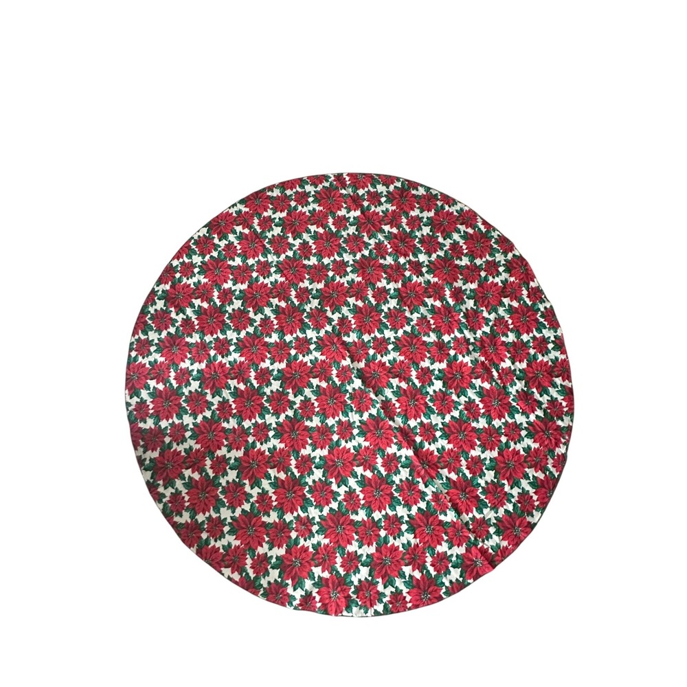 Vintage Round Tablecloth, 68in